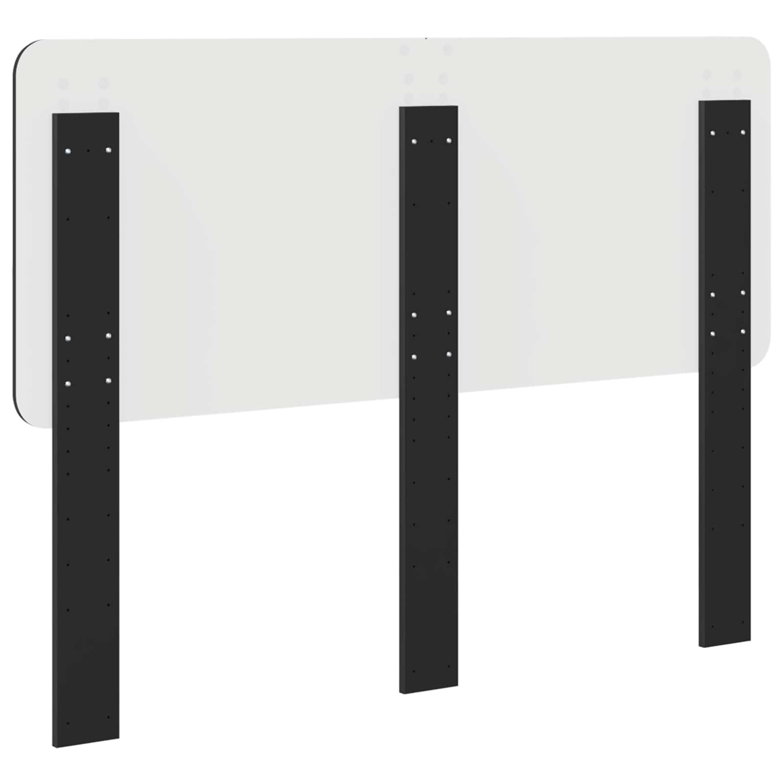 vidaXL Headboard Black Oak Engineered wood 6