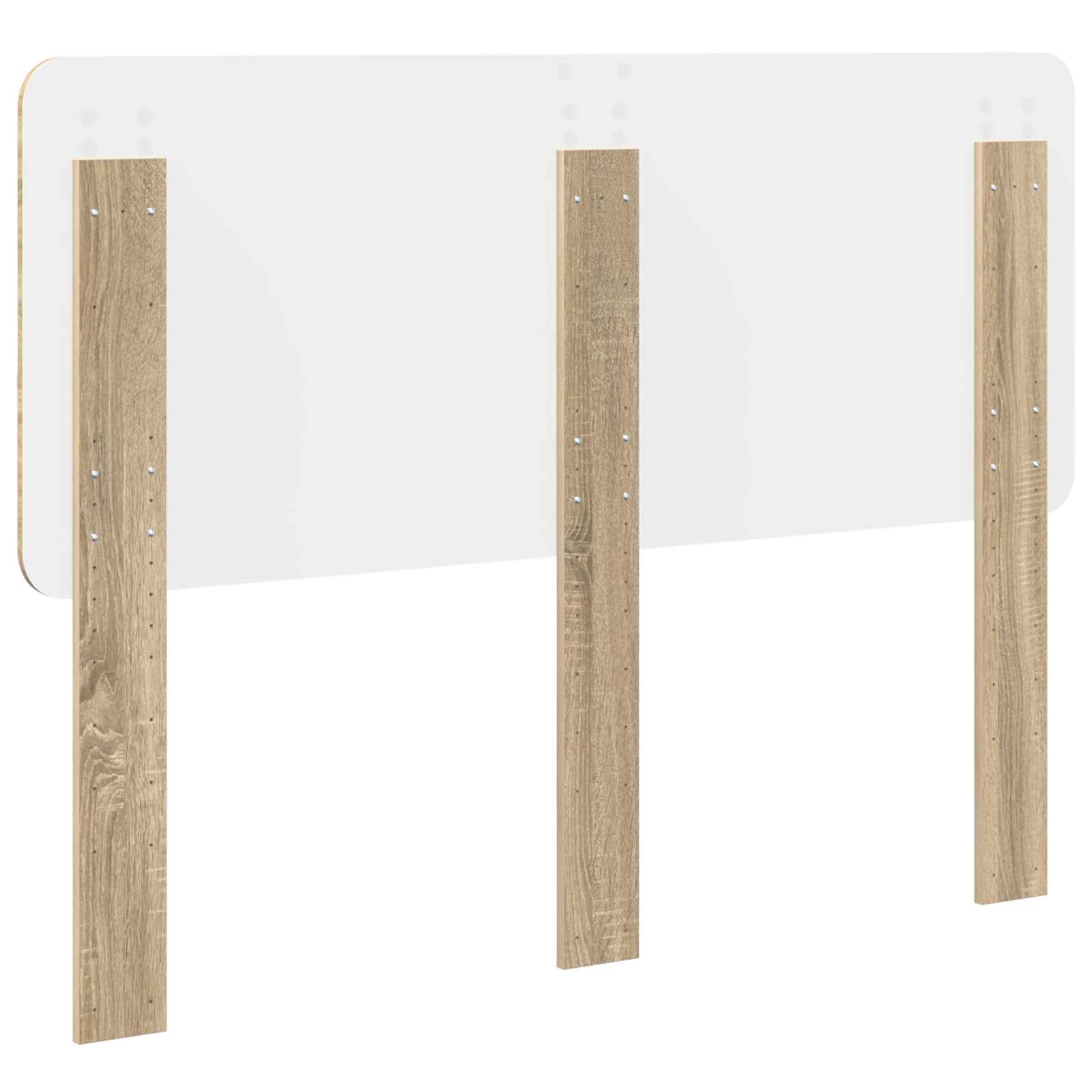 vidaXL Headboard Sonoma Oak Engineered wood 6