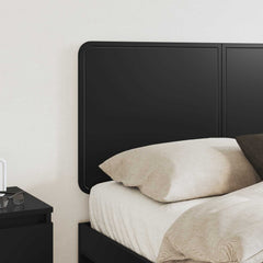 vidaXL Headboard Black Oak Engineered wood 3