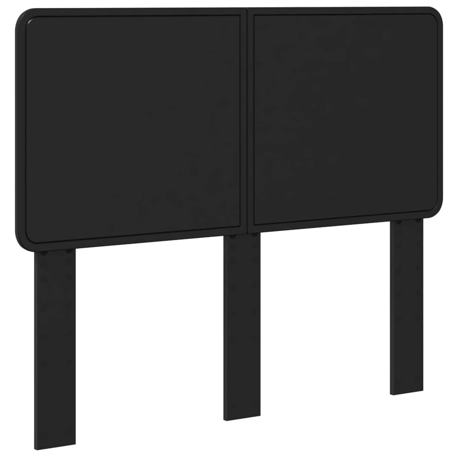 vidaXL Headboard Black Oak Engineered wood 2