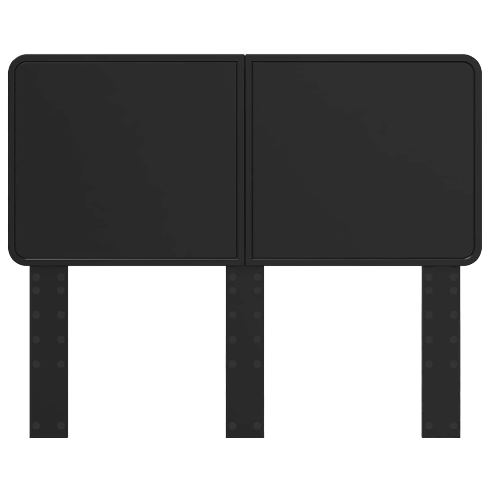 vidaXL Headboard Black Oak Engineered wood 4