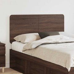 vidaXL Headboard Engineered wood Brown oak