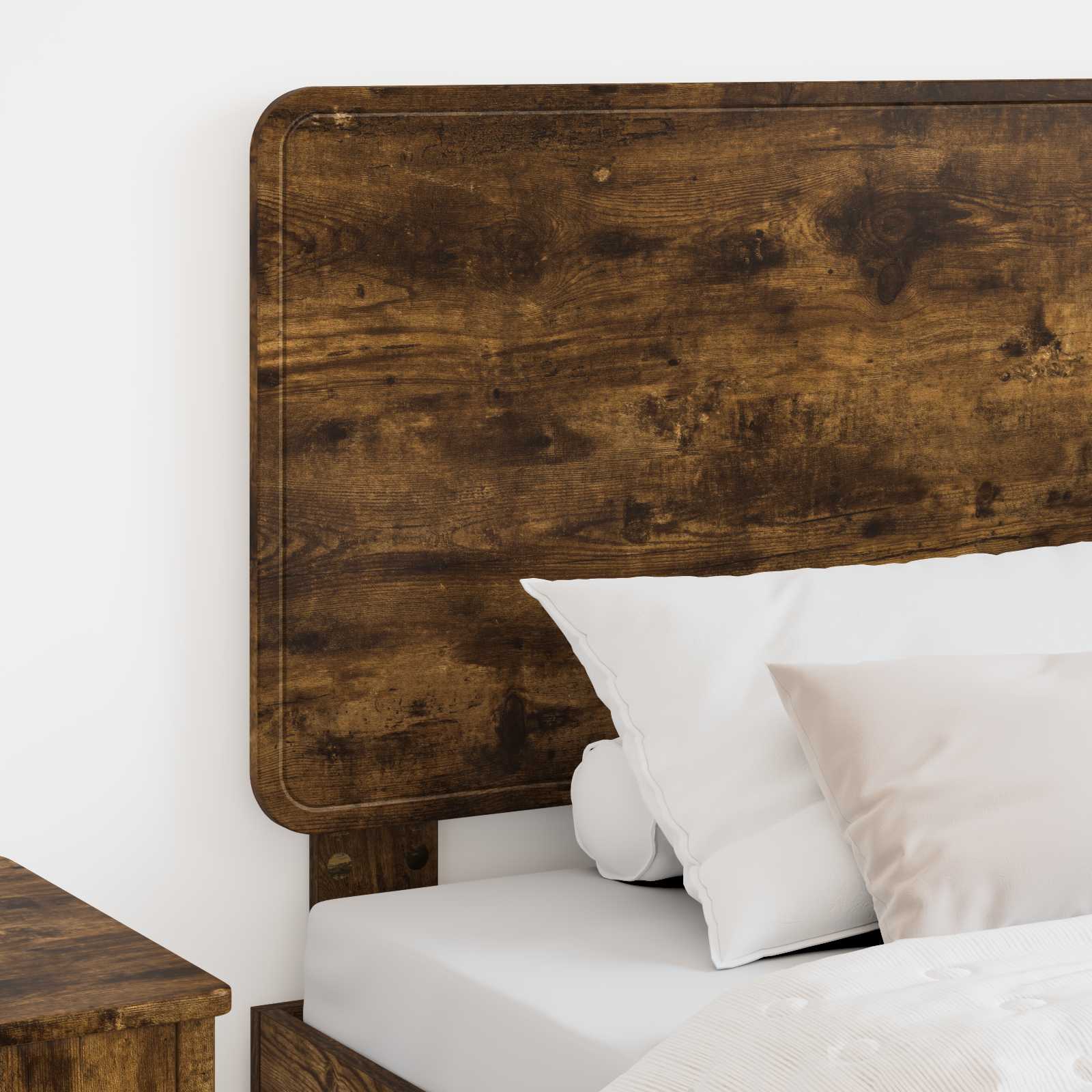 vidaXL Headboard Smoked Oak Engineered wood 3