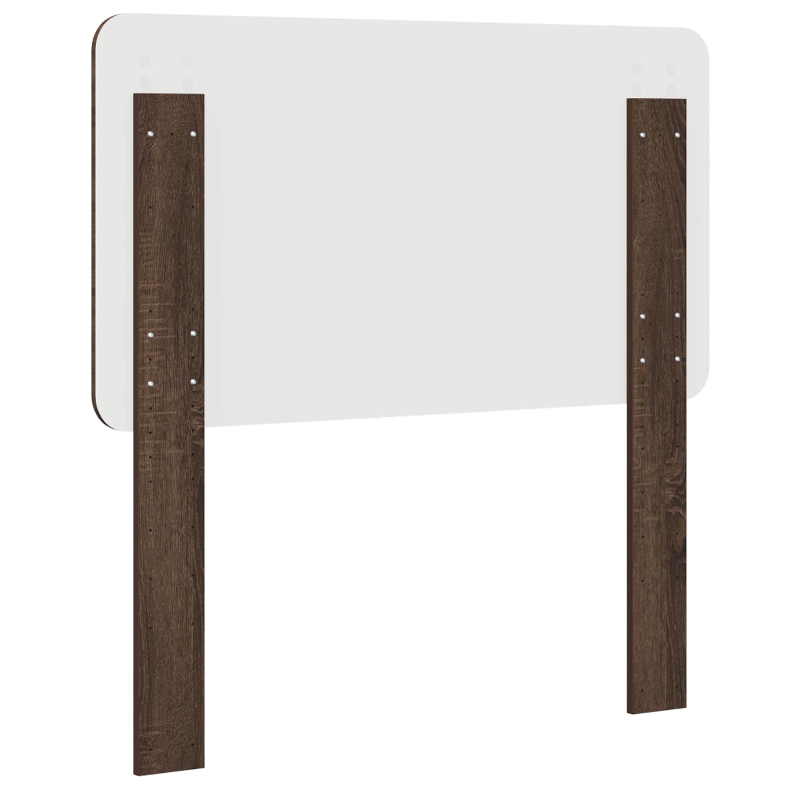 vidaXL Headboard Brown Oak Engineered wood 6