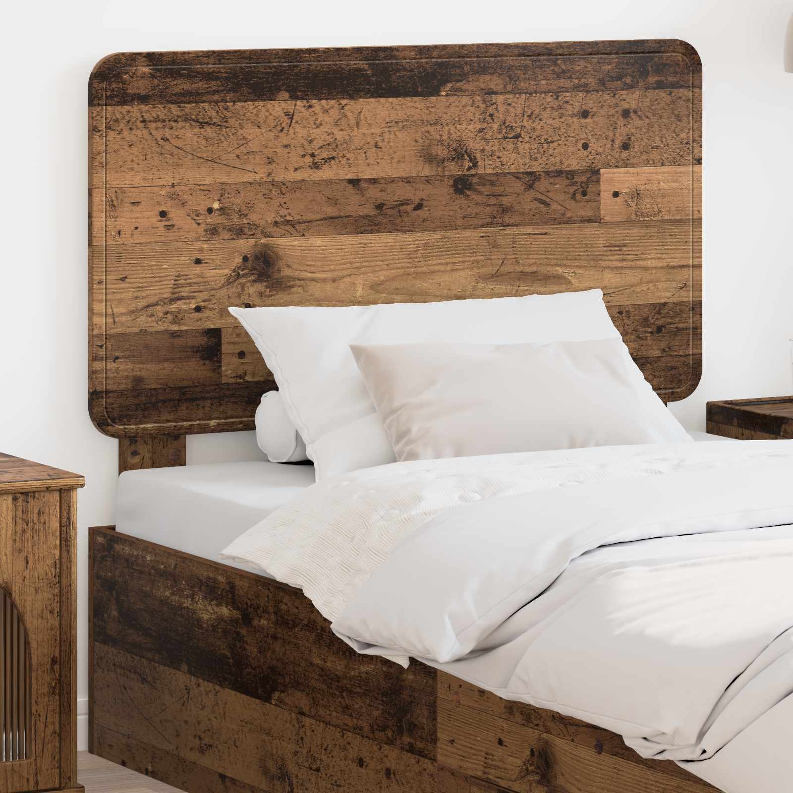 vidaXL Headboard Old Wood Engineered wood 1