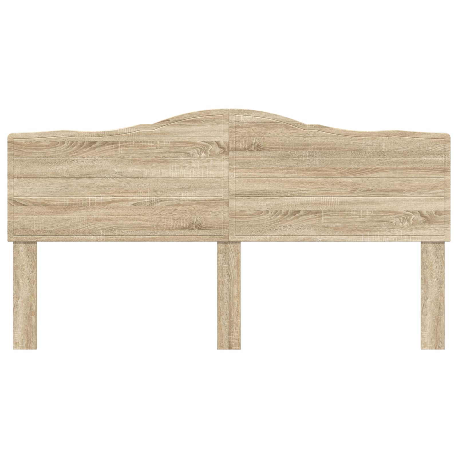 vidaXL Headboard Sonoma Oak Engineered wood 4