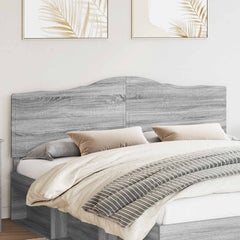vidaXL Headboard Engineered wood Grey sonoma
