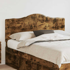 vidaXL Headboard Engineered wood Smoked oak