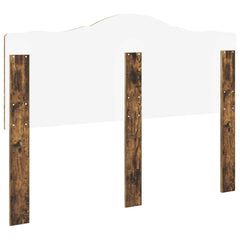vidaXL Headboard Smoked Oak Engineered wood 6