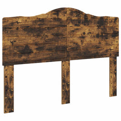 vidaXL Headboard Smoked Oak Engineered wood 2
