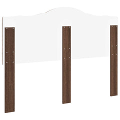vidaXL Headboard Brown Oak Engineered wood 6