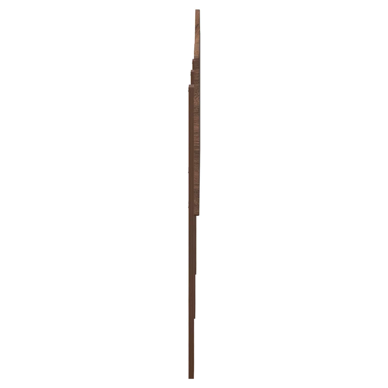 vidaXL Headboard Brown Oak Engineered wood 5