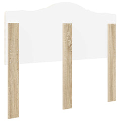 vidaXL Headboard Sonoma Oak Engineered wood 6