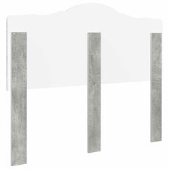 vidaXL Headboard Concrete Grey Engineered wood 6