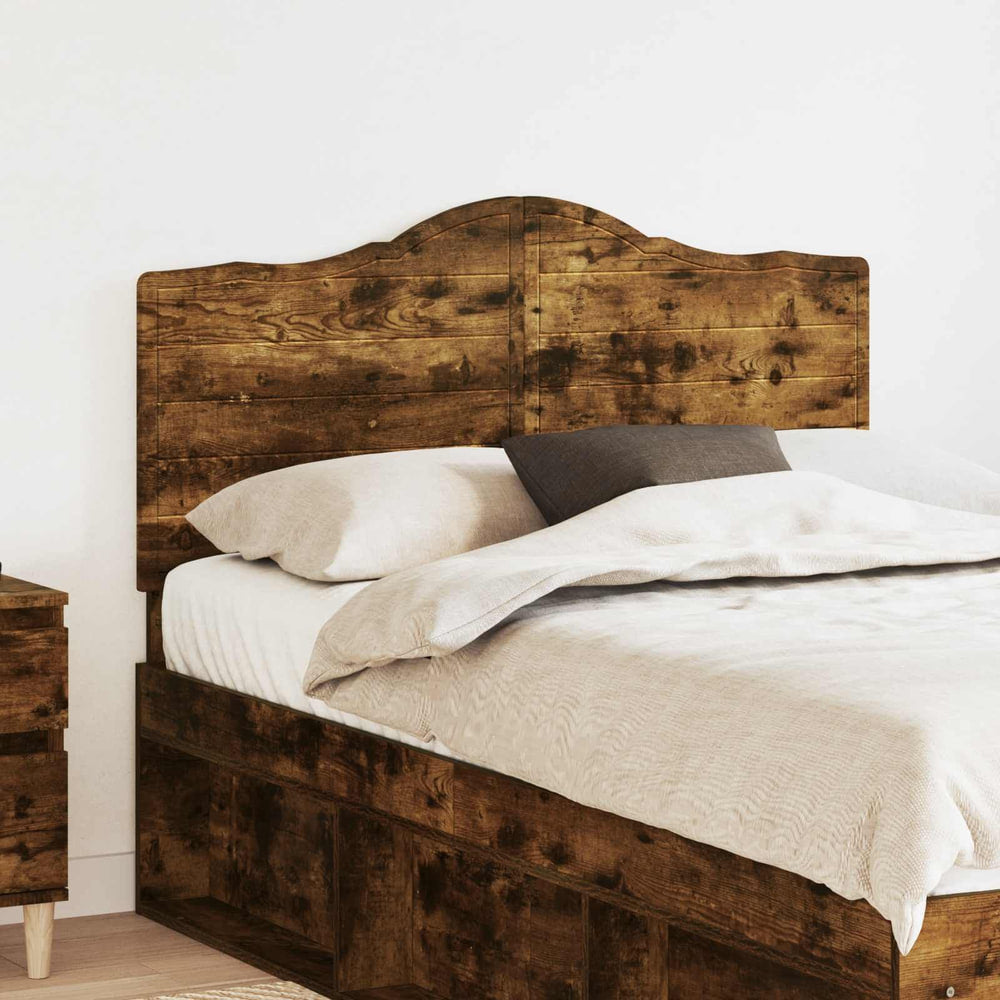 Headboard Smoked Oak Engineered Wood