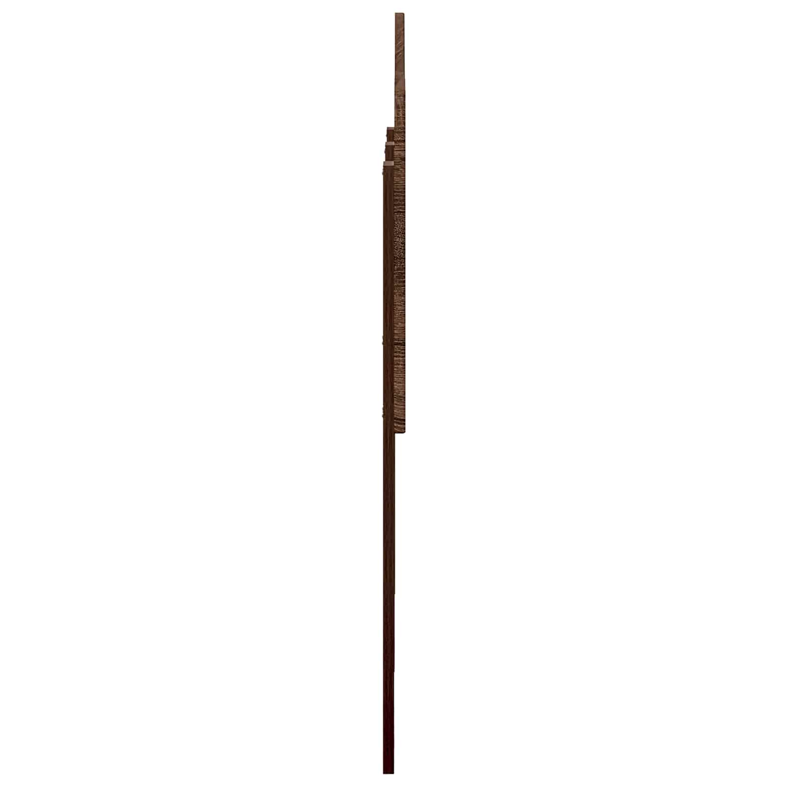 vidaXL Headboard Brown Oak Engineered wood 5