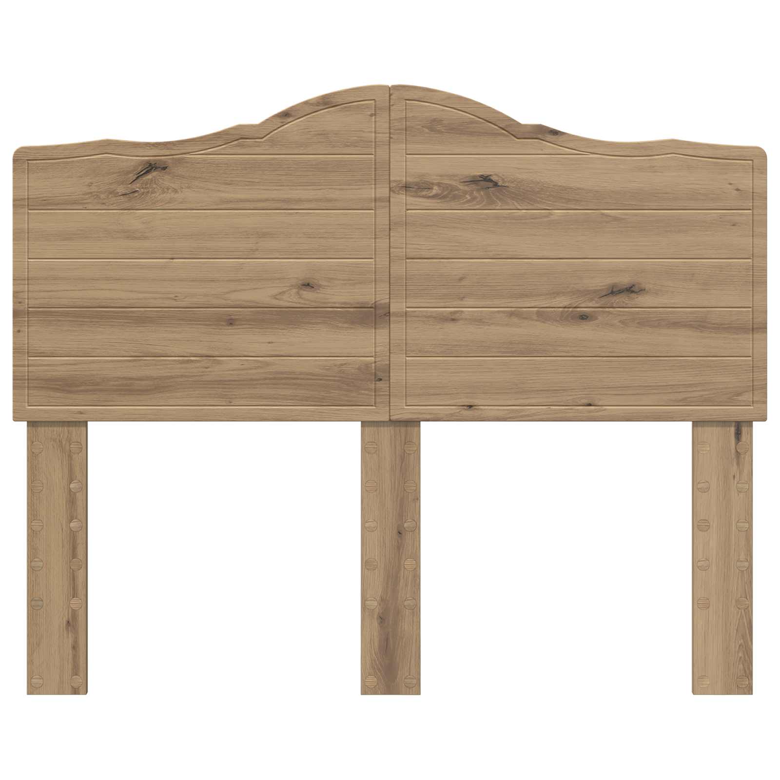 vidaXL Headboard Artisan Oak Engineered wood 4