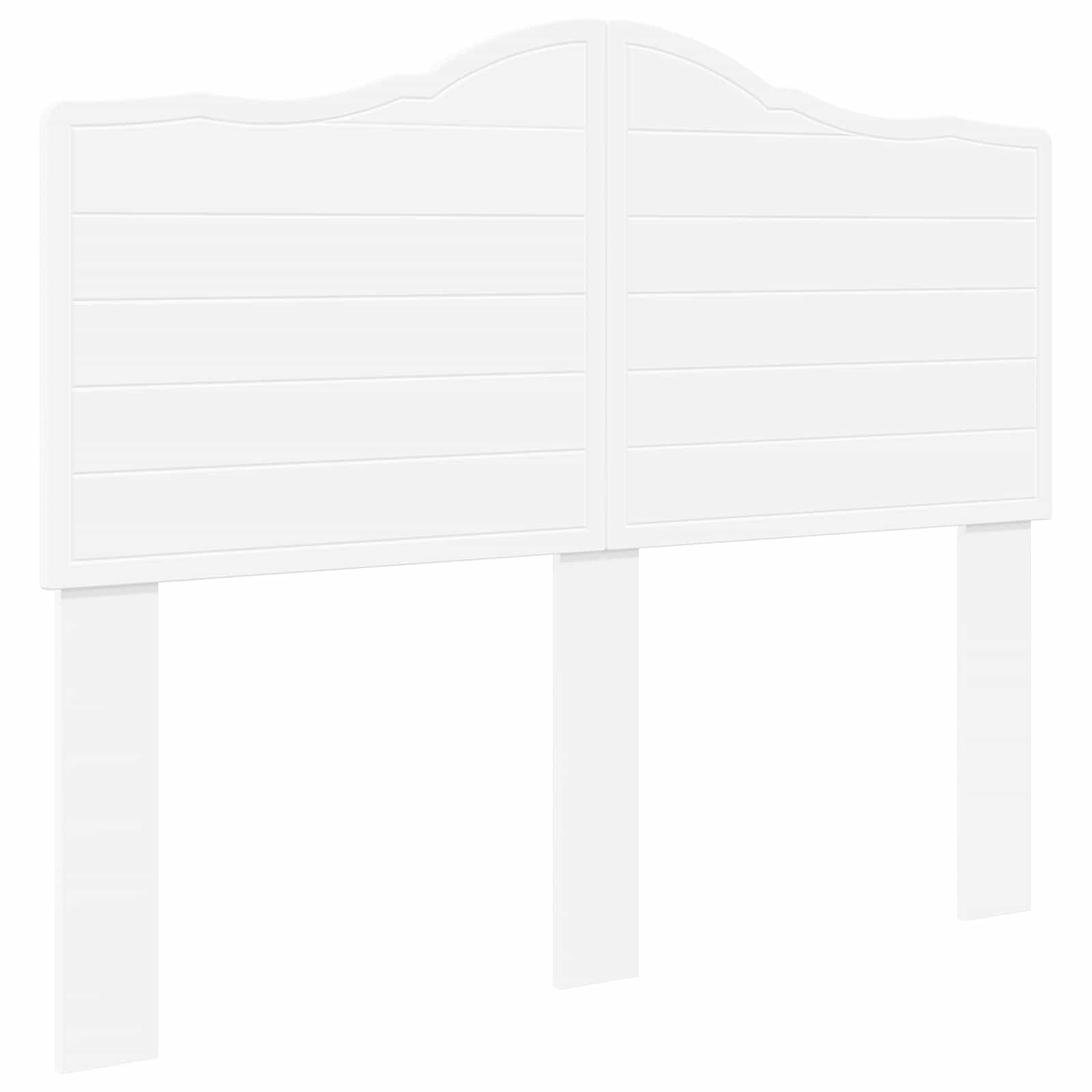 vidaXL Headboard White Engineered wood 2