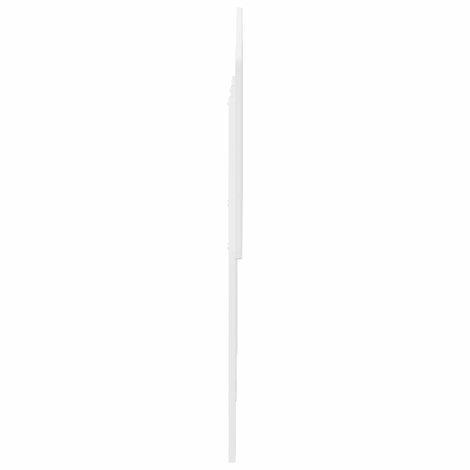 vidaXL Headboard White Engineered wood 5