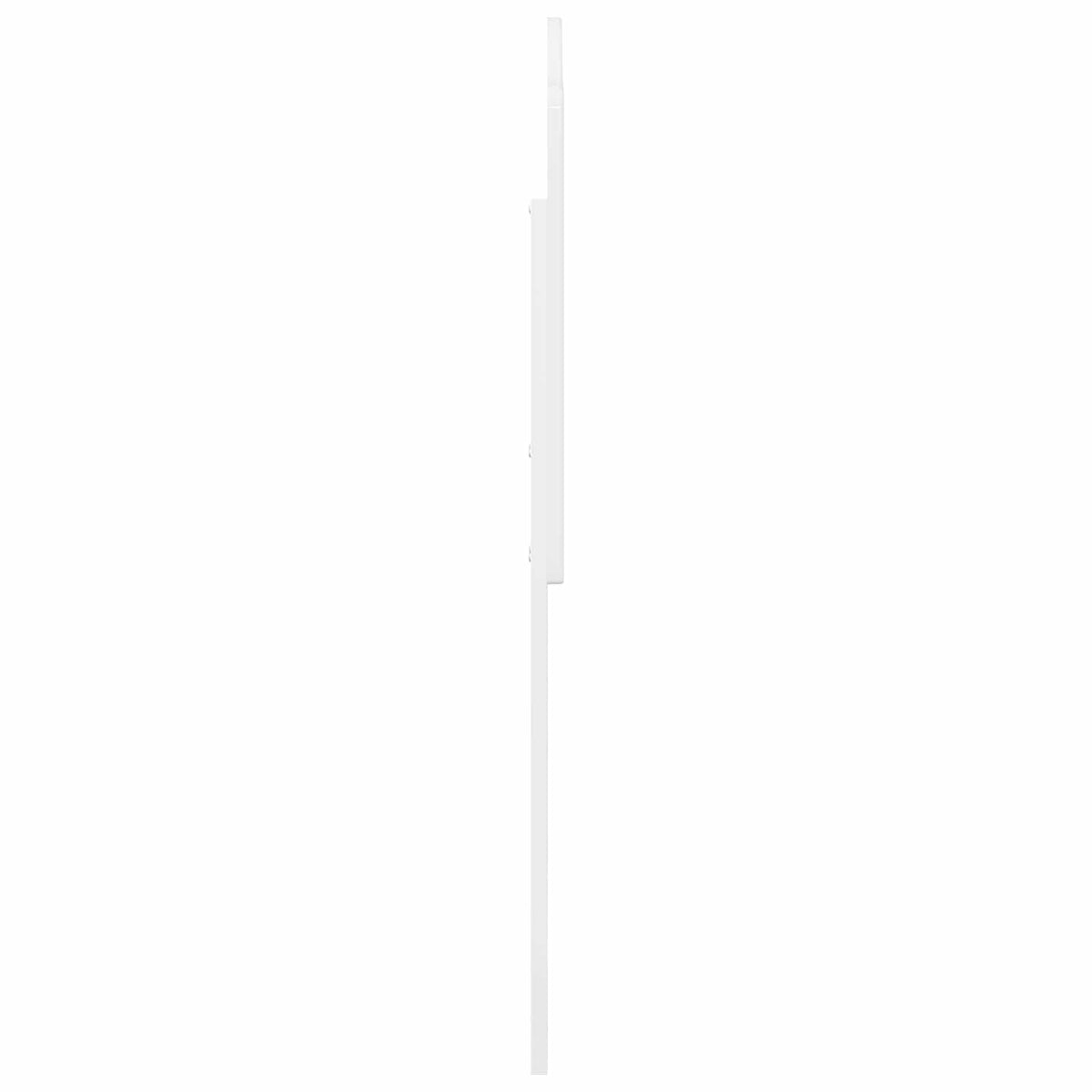 Headboard Gloss White Engineered wood High Gloss White 100 cm