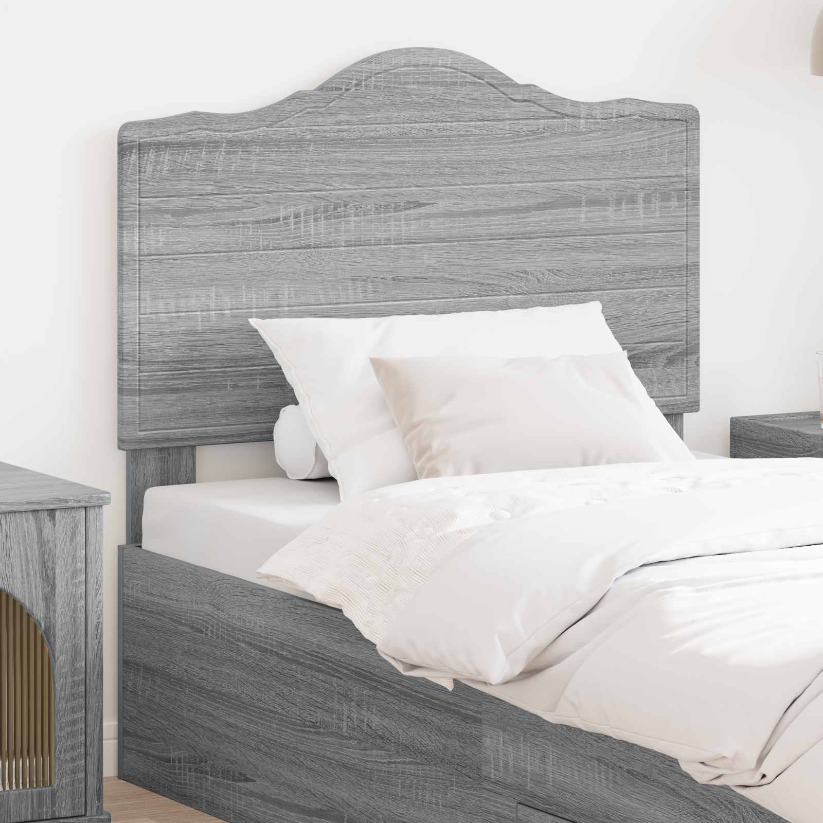 vidaXL Headboard Grey Sonoma Engineered wood 1