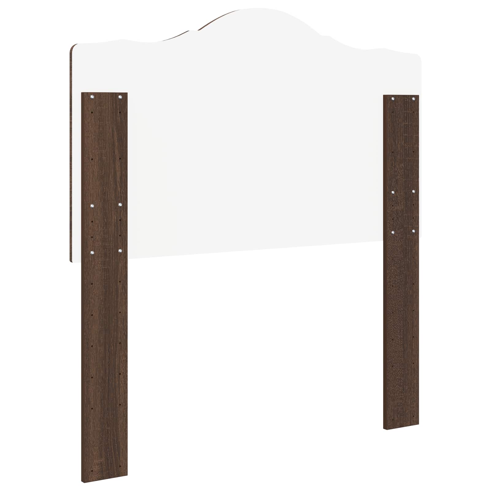 vidaXL Headboard Brown Oak Engineered wood 6