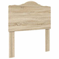 vidaXL Headboard Sonoma Oak Engineered wood 2