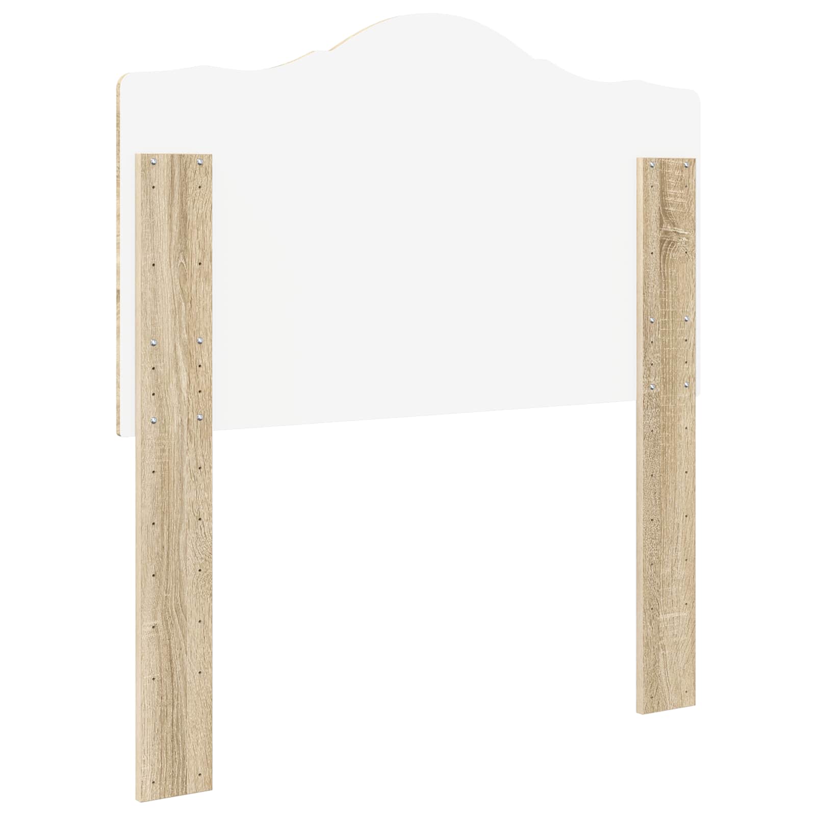 vidaXL Headboard Sonoma Oak Engineered wood 6