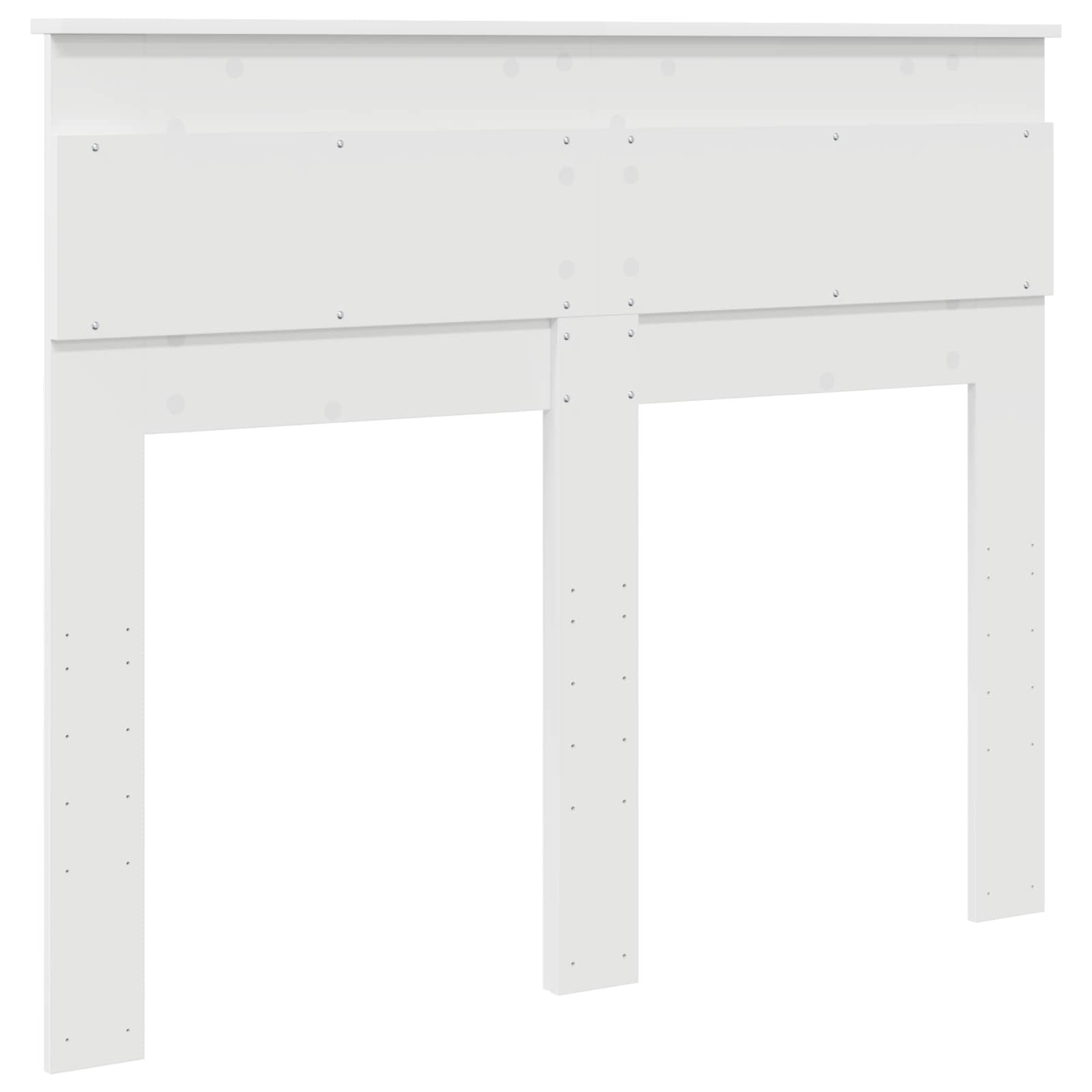 vidaXL Headboard White Engineered wood 6
