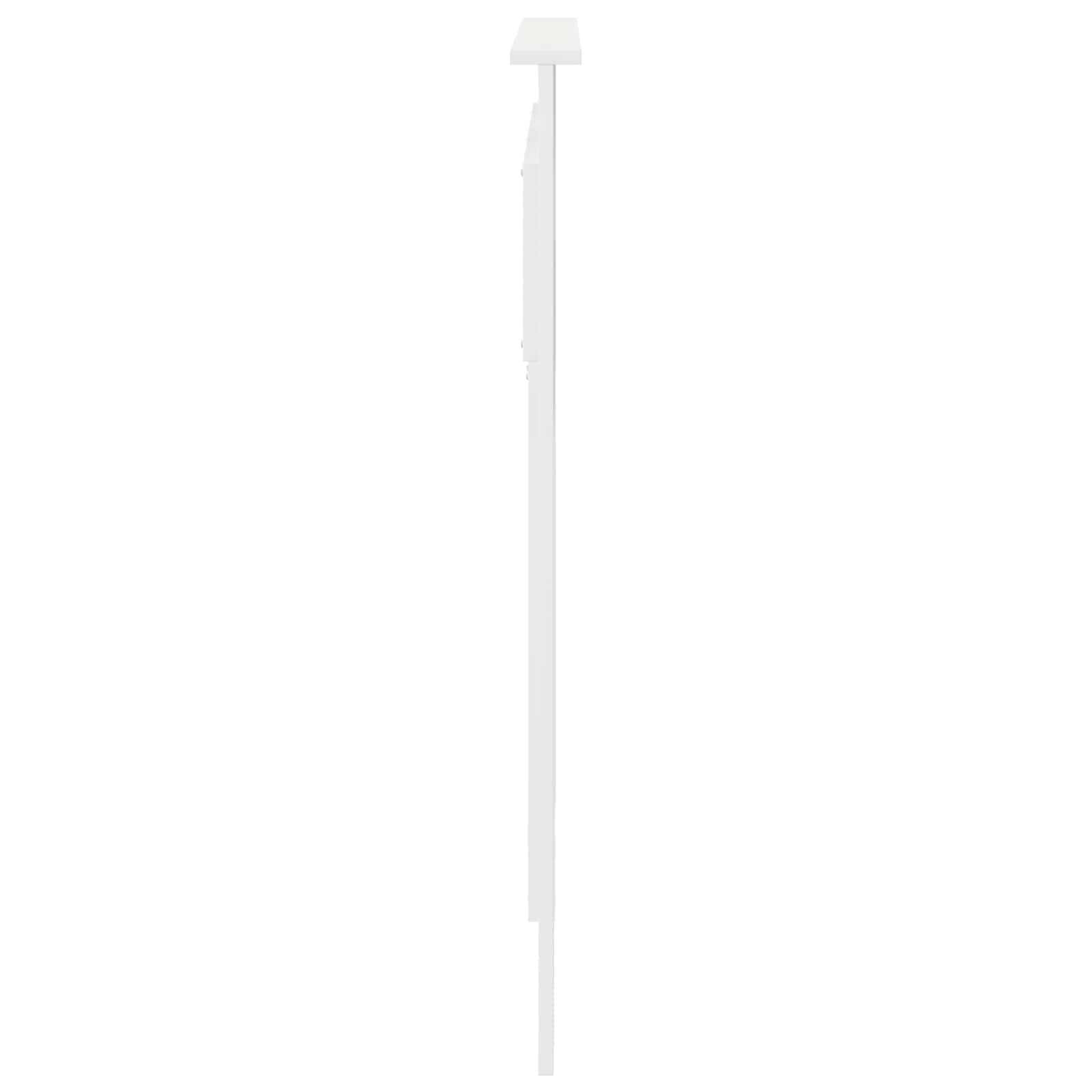 vidaXL Headboard White Engineered wood 5