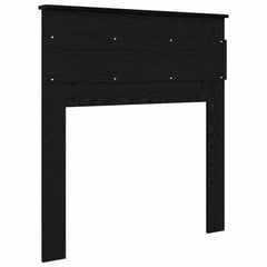 vidaXL Headboard Black Oak Engineered wood 6