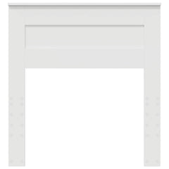 vidaXL Headboard White Engineered wood 4