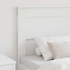 vidaXL Headboard White Engineered wood 3