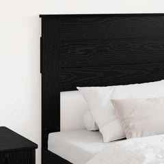 vidaXL Headboard Black Oak Engineered wood 3