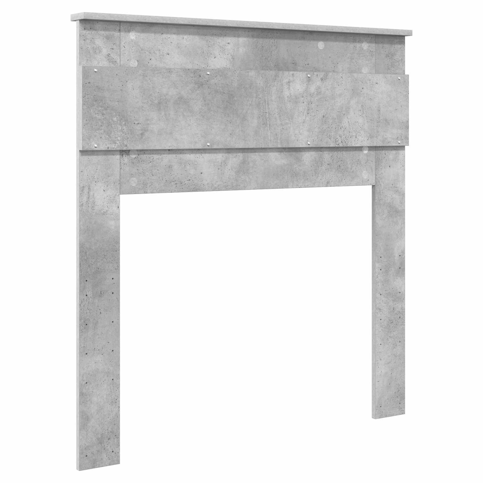 vidaXL Headboard Concrete Grey Engineered wood 6