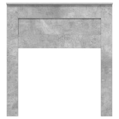 vidaXL Headboard Concrete Grey Engineered wood 4