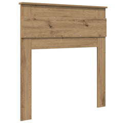 vidaXL Headboard Artisan Oak Engineered wood 6