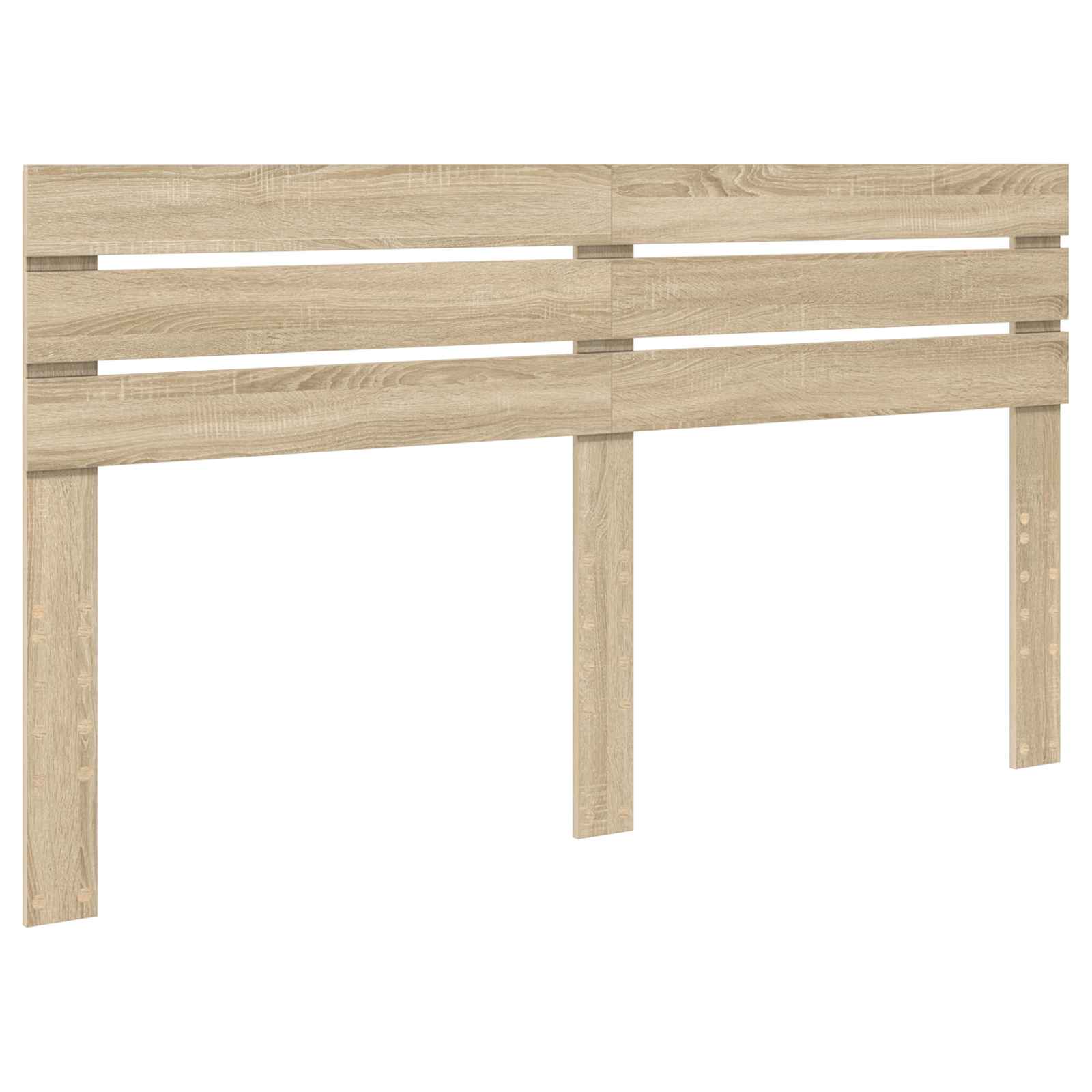 vidaXL Headboard Sonoma Oak Engineered wood 2