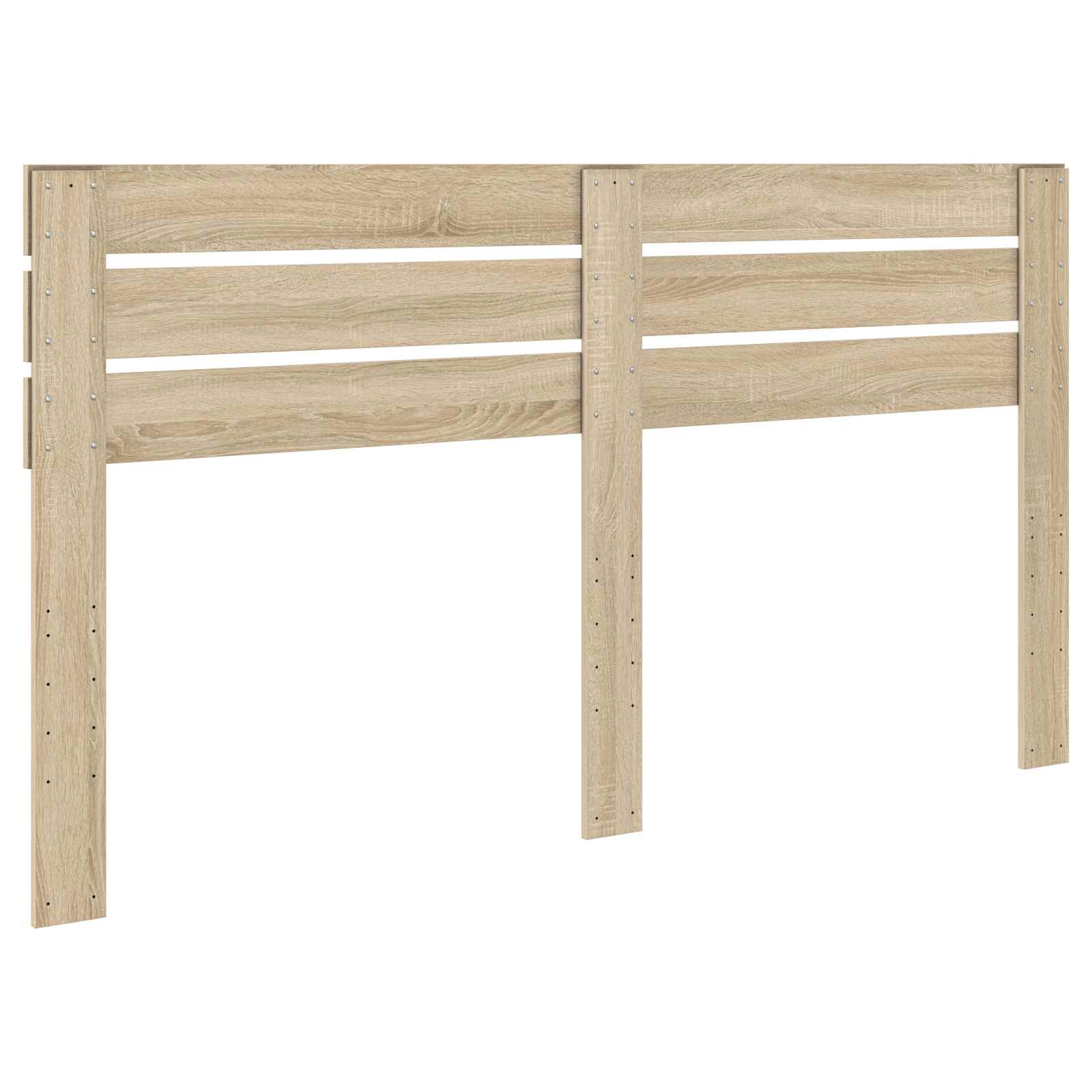vidaXL Headboard Sonoma Oak Engineered wood 6
