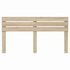 vidaXL Headboard Sonoma Oak Engineered wood 4