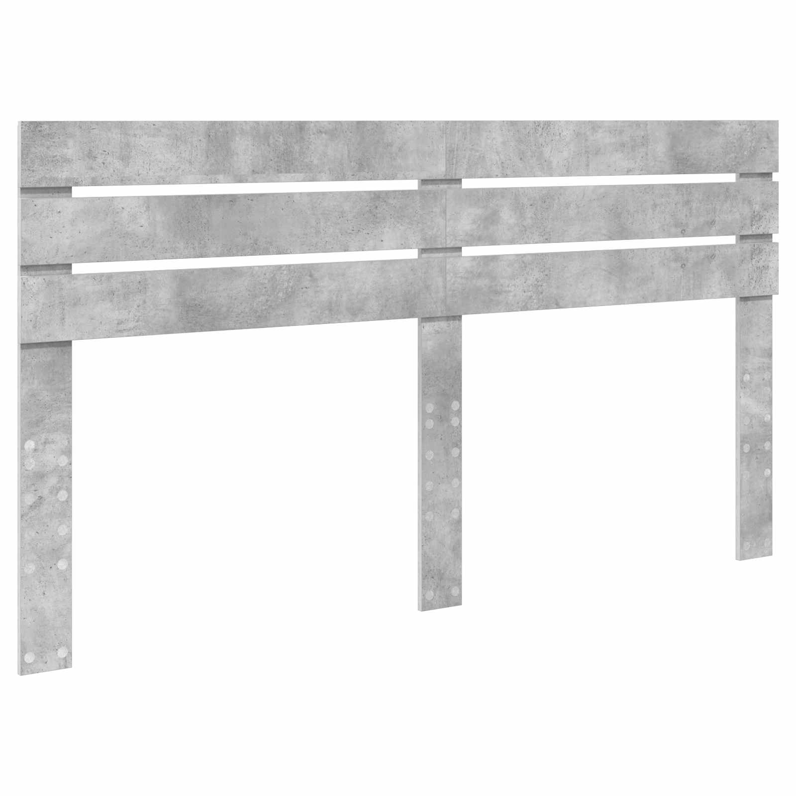 vidaXL Headboard Concrete Grey Engineered wood 2
