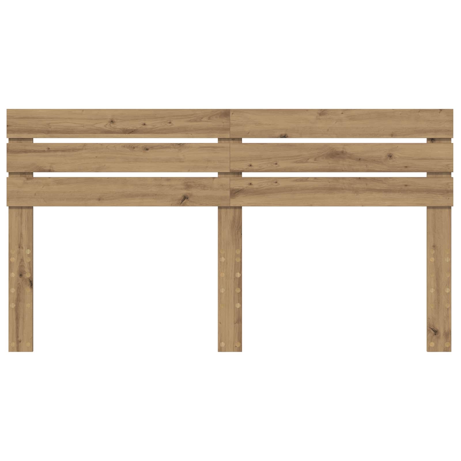 vidaXL Headboard Artisan Oak Engineered wood 4