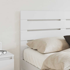 vidaXL Headboard White Engineered wood 3