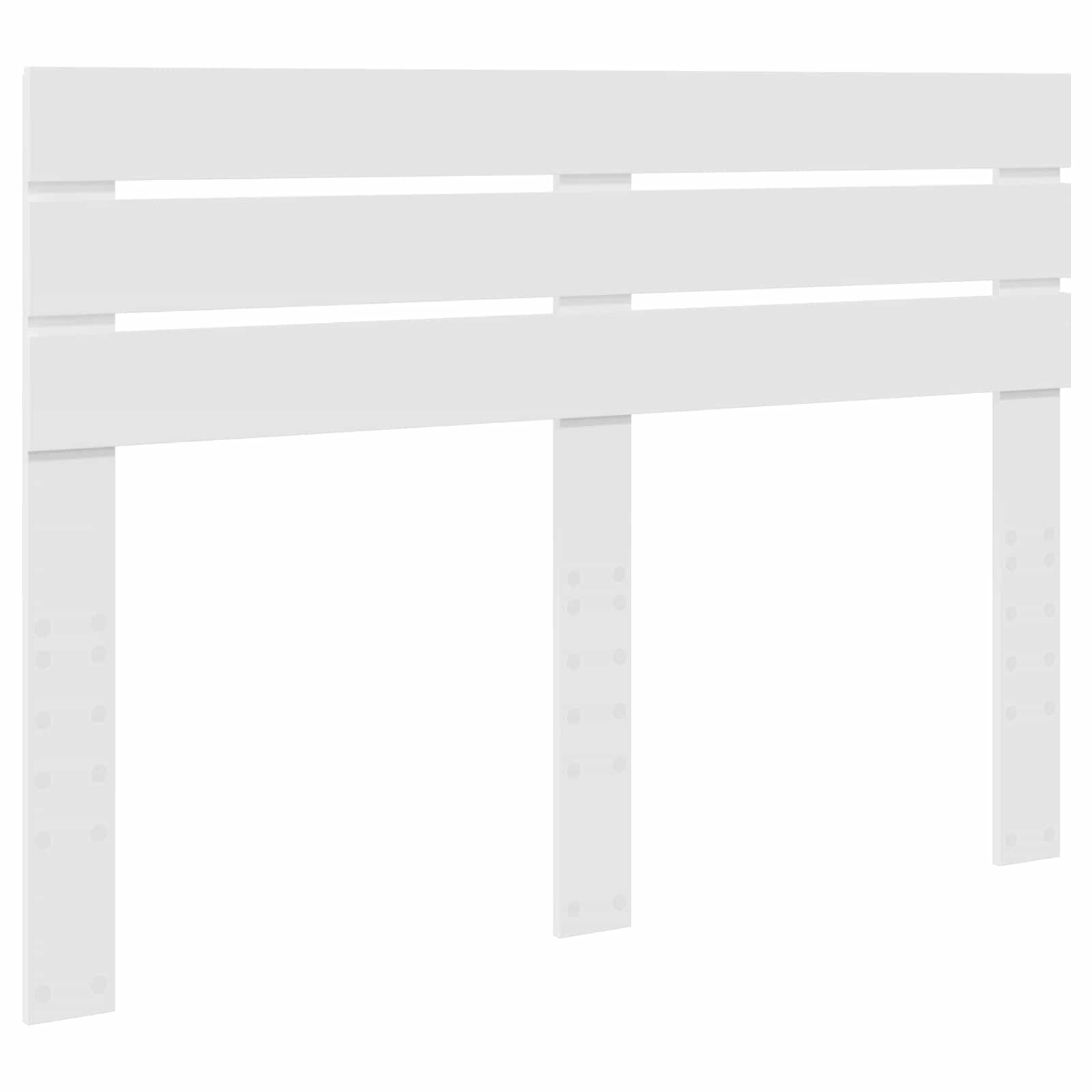 vidaXL Headboard White Engineered wood 2