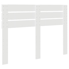 vidaXL Headboard White Engineered wood 6