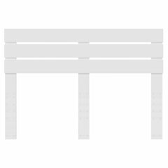 vidaXL Headboard White Engineered wood 4