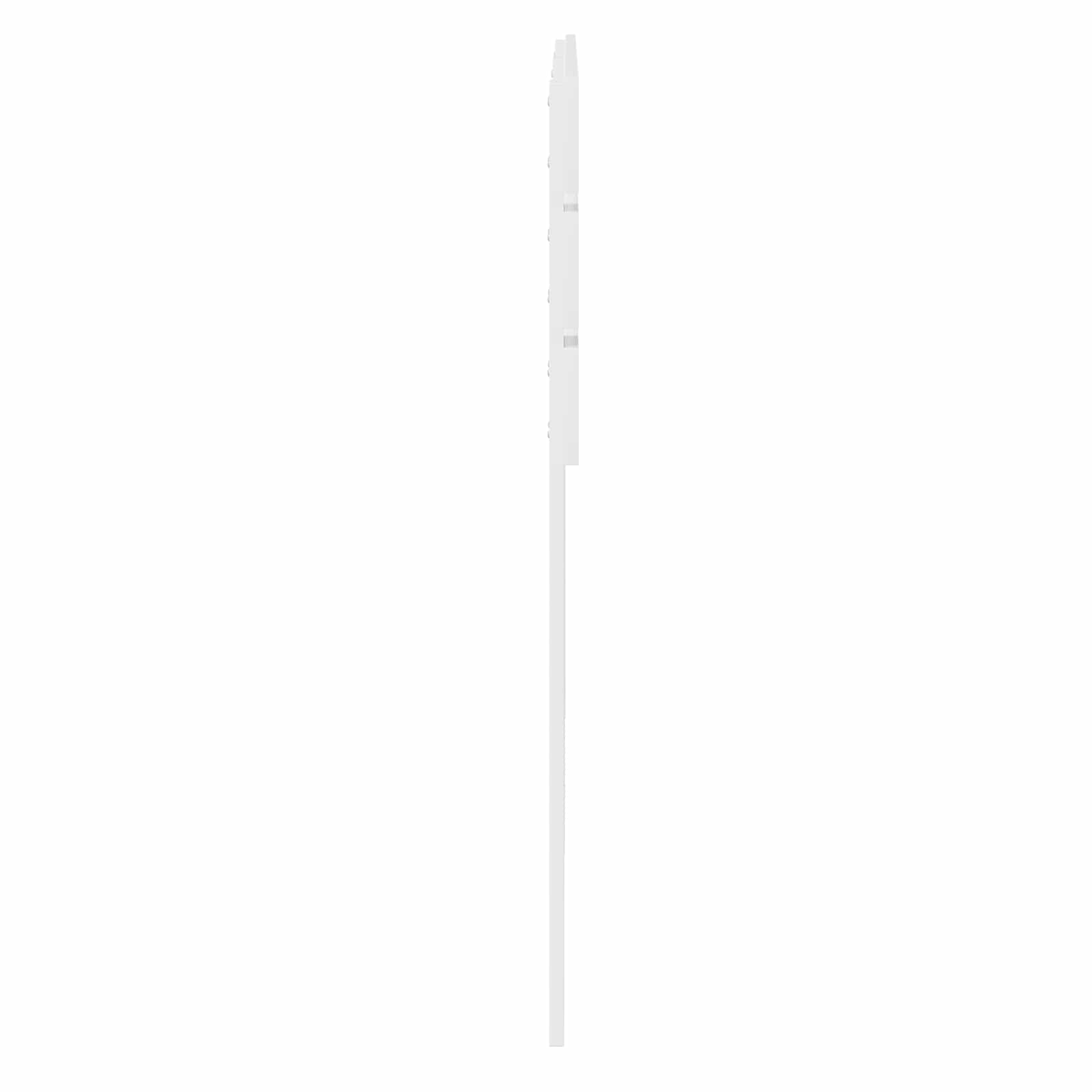 vidaXL Headboard White Engineered wood 5