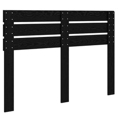 vidaXL Headboard Black Oak Engineered wood 6