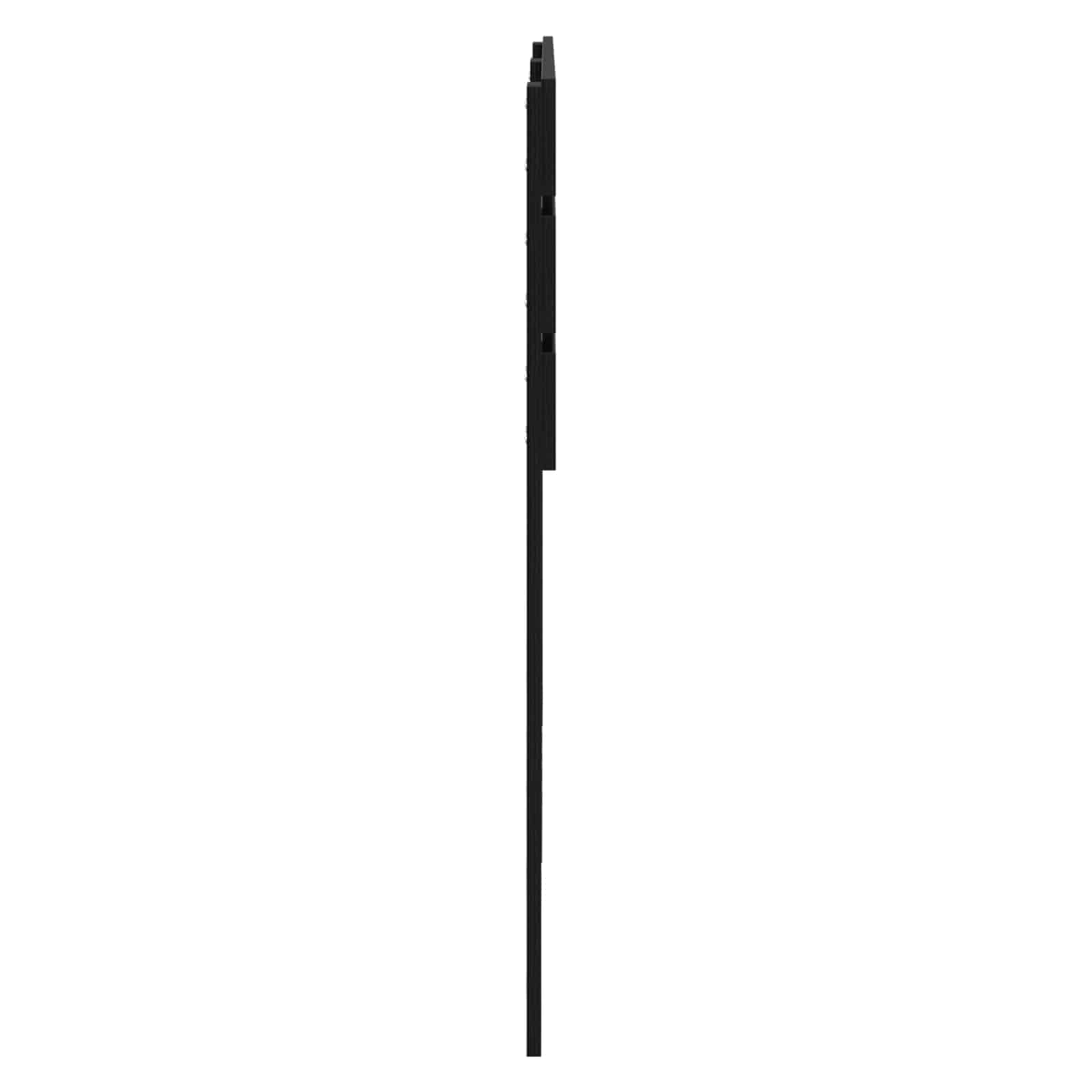 vidaXL Headboard Black Oak Engineered wood 5