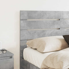 vidaXL Headboard Concrete Grey Engineered wood 3
